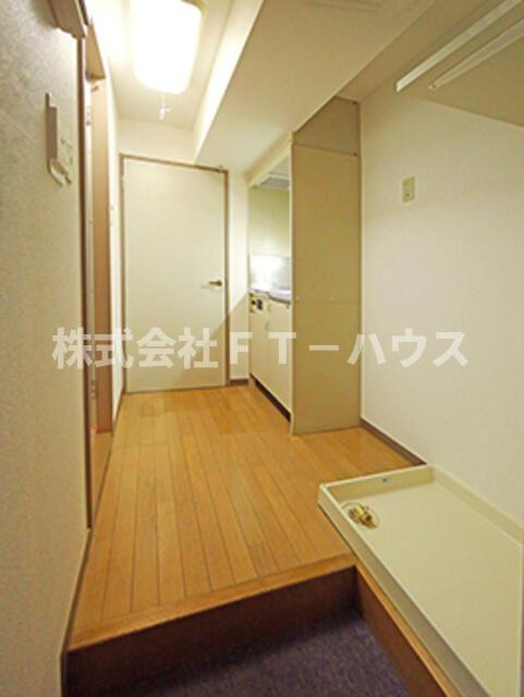 ベイステート安間の玄関