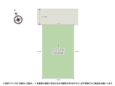 【区画図】 | スーパー・ドラッグストア・病院などが1km圏内に揃った便利な立地