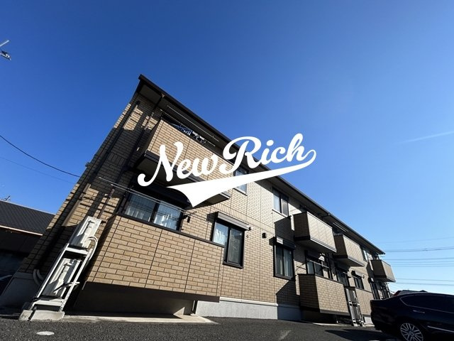 前橋市西片貝町４丁目のアパートの外観