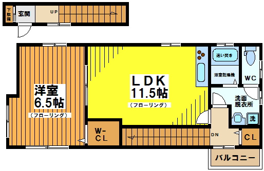 コーポ藍の間取り