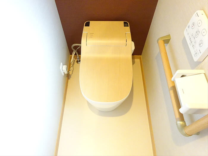 コーポ藍のトイレ|落ち着いたトイレです