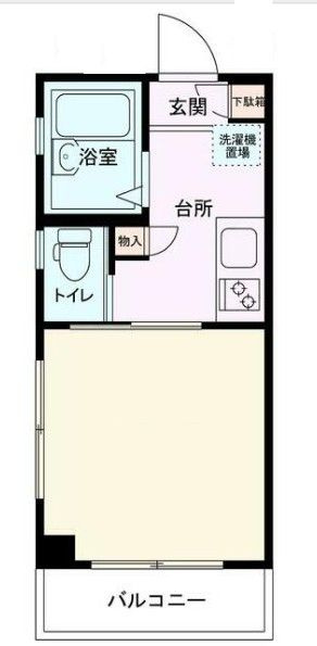 パティオ大島の間取り|間取りです。