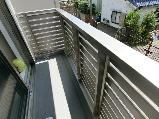 カリヨン花小金井のバルコニー