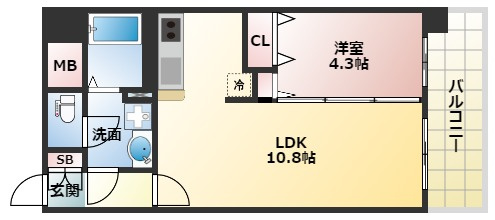 【間取り】 | アール・オーハイム松崎町