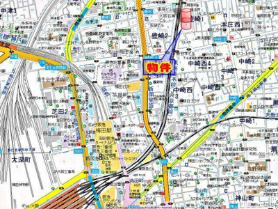 【地図】 | サムティ梅田2グロウアクシス