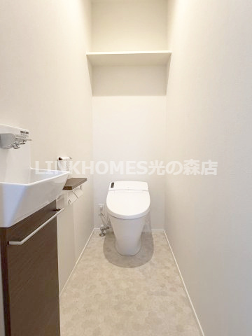 菊池郡大津町大字室の一戸建てのトイレ|トイレもきれいです