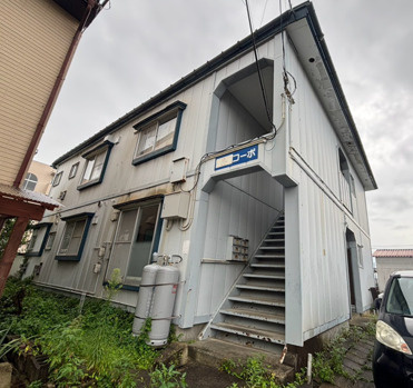 岩手県盛岡市　1棟アパートの外観