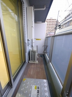 ラフィスタ川崎Ⅲのバルコニー