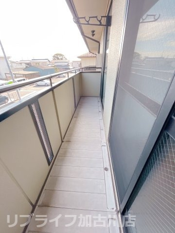 アミティやまとのバルコニー|108号室参照