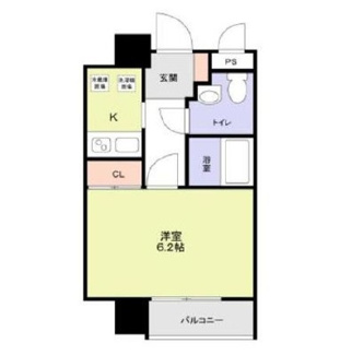 【間取り】 | Ｒｉｓｉｎｇ　Ｐｌａｃｅ大森二番館 | 間取りです。