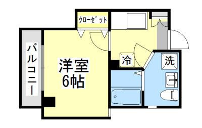 Ｐｒｉｎｔｅｍｐｓ東岸町の間取り|間取りです。