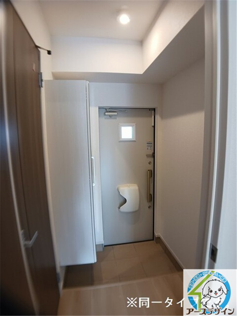ヴェルデ・フレスコの玄関|※パース写真