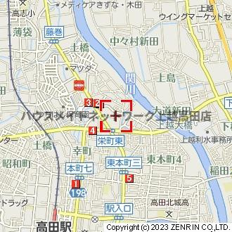 ブランメゾン Ｃの地図|位置図