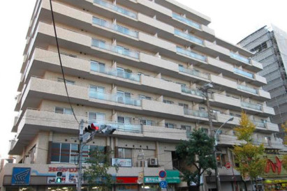 朝日動坂マンションの外観|外観もきれいです