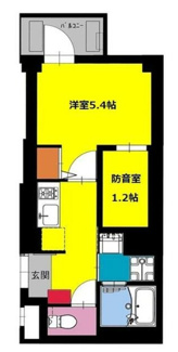 【間取り】 | ｂ’ＣＡＳＡ浅草イースト | 間取りです。