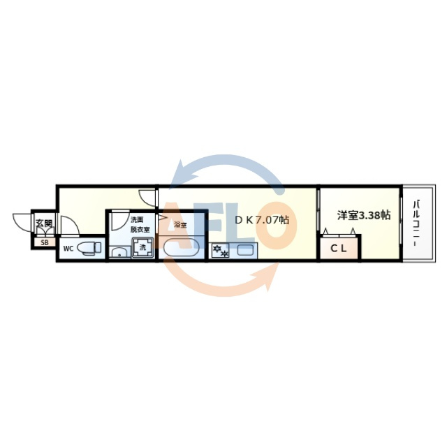 Alivis新町の間取り|Alivis新町　間取り