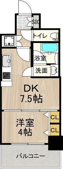 プレジオ神戸WESTの間取り