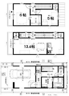 【間取り】 | 港区八幡屋戸建 | 港区八幡屋戸建　間取り
