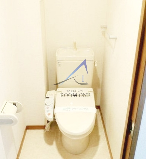 シャテロハイツ弐番館のトイレ|トイレです。
