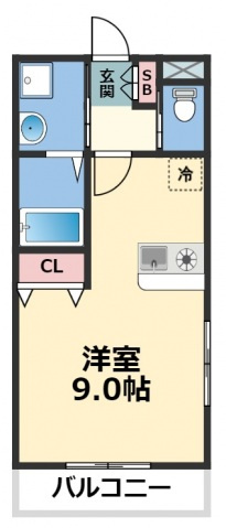 アクティ中本の間取り