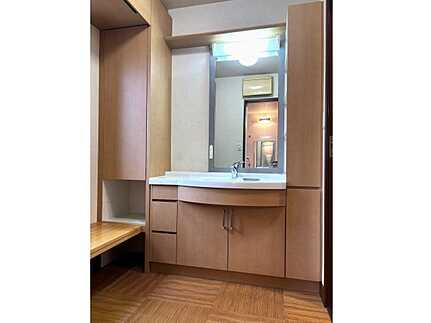 南区向洋新町4丁目中古戸建の独立洗面台