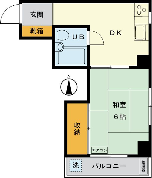 シノダマンション の間取り