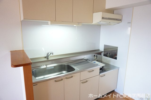 熊本市中央区京町１丁目の賃貸マンションのキッチン