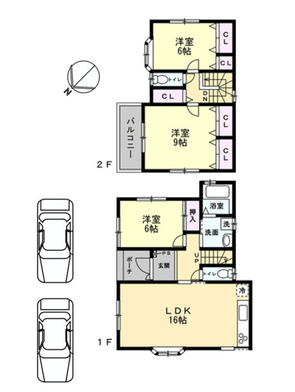 【間取り】 | 和泉市池上町2丁目戸建