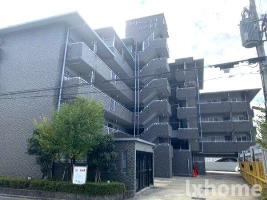 グリーンヒルパートIIの外観|建物外観を気になさる方へ、見た目の良い物件です