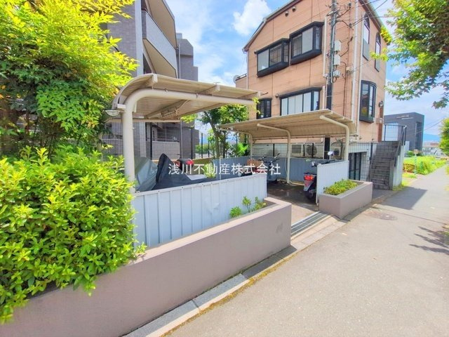 藤和シティホームズ八王子大和田の駐輪場|～サイクルポート付きの駐輪場～