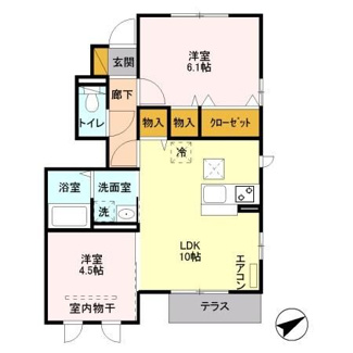 【間取り】 | ＳＡＫＵＲＡ Ｈｉｌｌｓ　Ａ