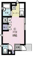 サンライズ向原 の間取り|間取りです。
