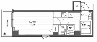 【間取り】 | ガーラ新宿下落合 | 間取りです。