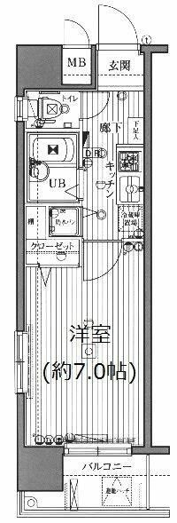 ガラ・ステージ茗荷谷の間取り
