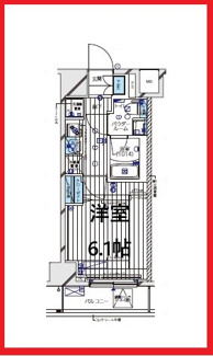 【間取り】 | メインステージ北千住Ｖ