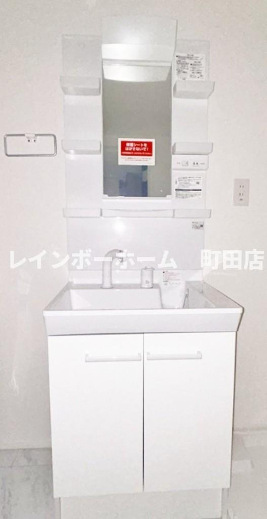 カインドネス海老名2※初期費用分割あと払いサービス利用可能物件の洗面所|他号室参考写真