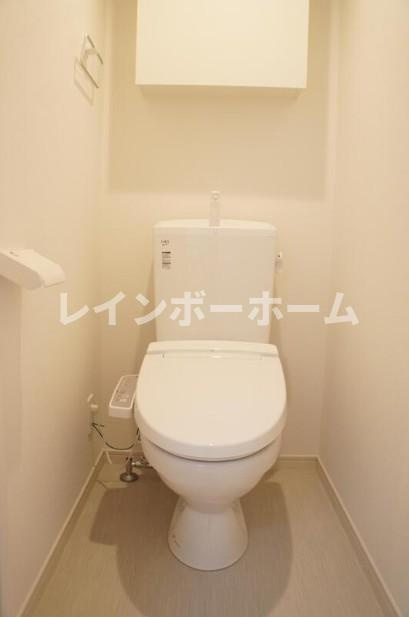 仲介手数料（賃料の1.10ヵ月）の50％OFF対象物件！のトイレ