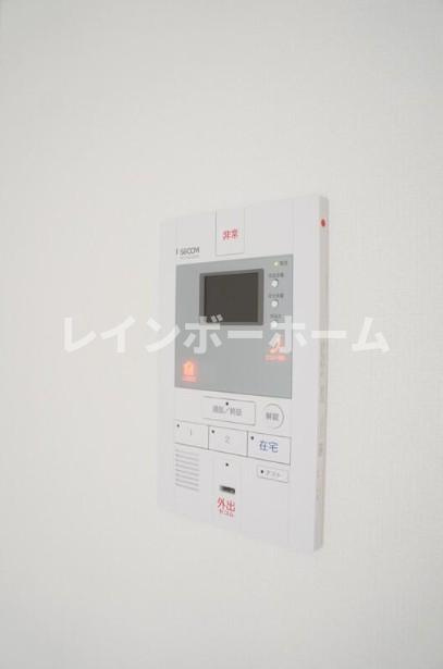 仲介手数料（賃料の1.10ヵ月）の50％OFF対象物件！のセキュリティ