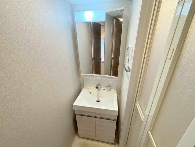 S-RESIDENCE三国WESTの洗面所