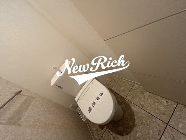 前橋市上新田町のアパートのトイレ