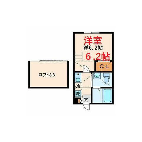 【間取り】 | ケイ・アパルトメント山王