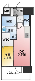 【間取り】 | エステムコート名古屋サウスプレミオ