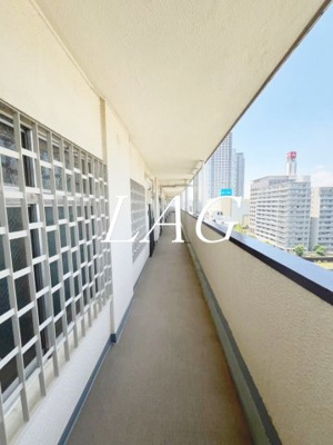 【その他共用部分】 | 亀戸二丁目団地９号棟 | 共用廊下です。