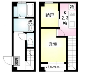 【間取り】 | ＬＵＭＩＥＲＥ南品川Ａ | 間取りです。