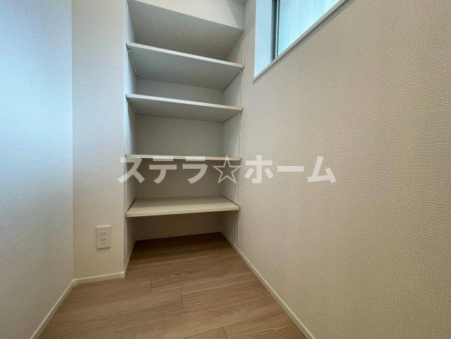 北野ハイツの収納|パントリーがあります