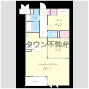 【間取り】 | ユリイカ大秋 | 間取りです。