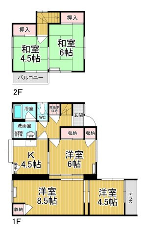 【間取り】 | みなみハウス