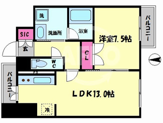 【間取り】 | サムティ難波グレイス　難波元町小学校区 | クレール元町　間取り