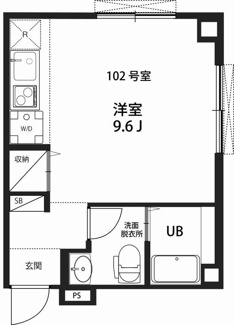 【間取り】 | ヴァンテ新中野