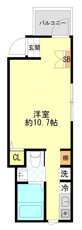 アクアフォレスタ西綾瀬の間取り|間取りです。